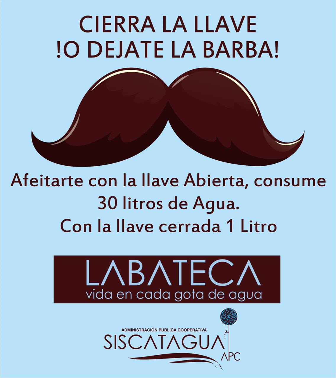 Campaña Cierra la llave al afeitarte