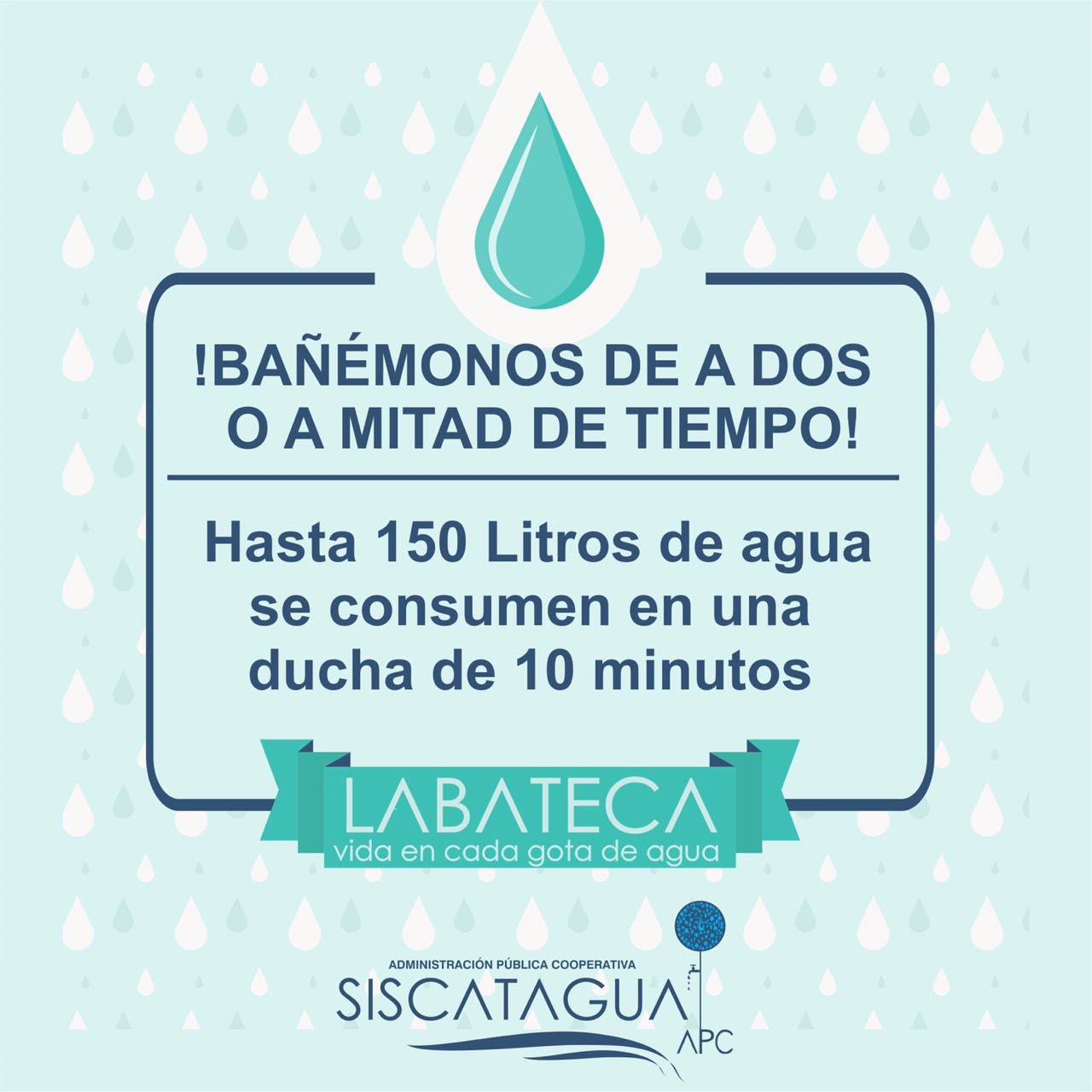 Campaña Bañémonos a mitad de tiempo